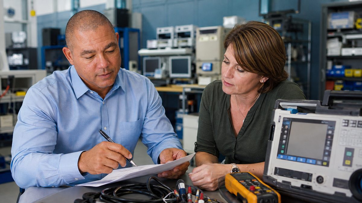 Biomedical warranty review with vendor coordination