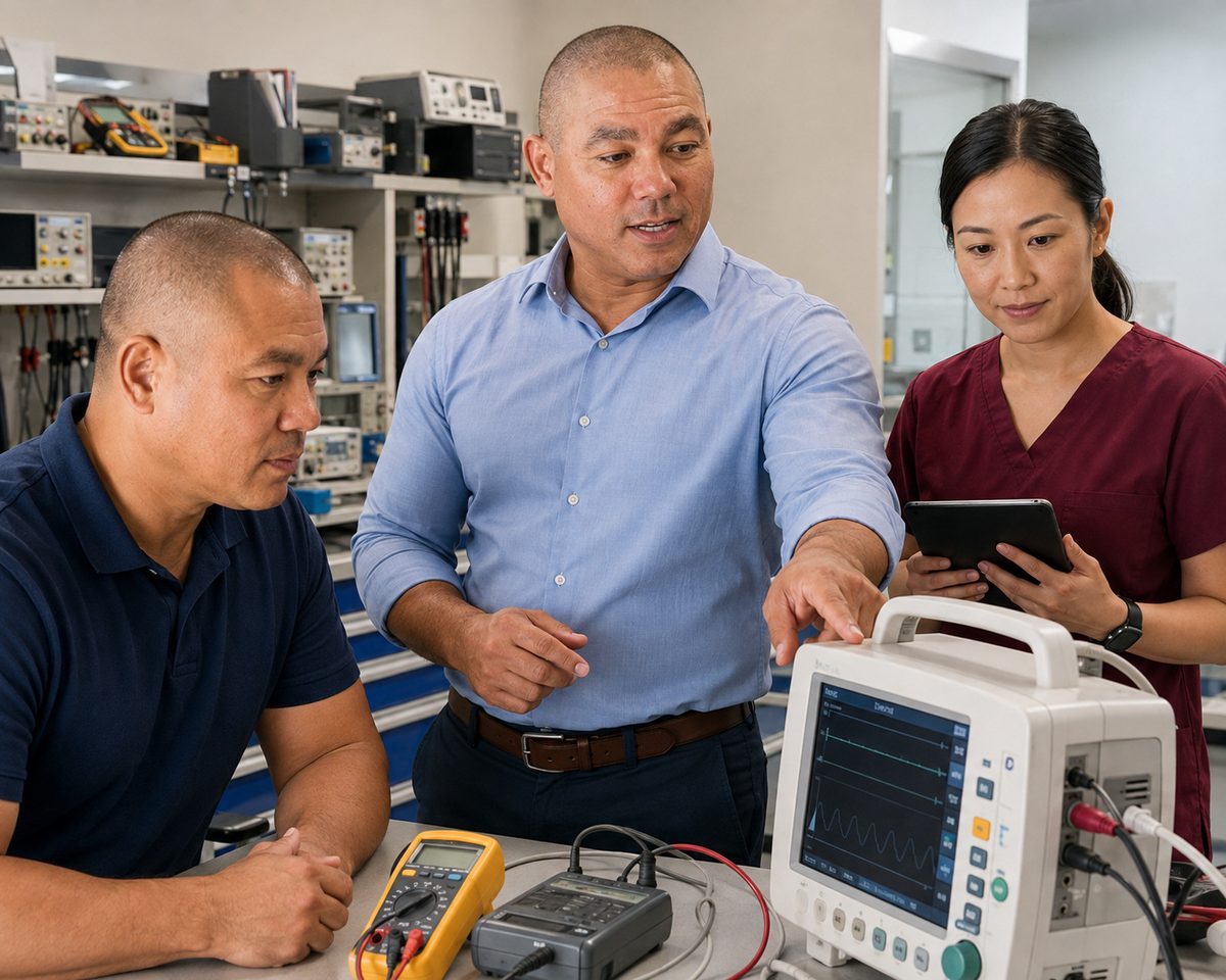 Devin coaches trainees through alarm verification