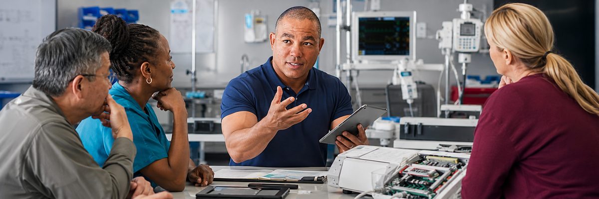 Devin leads biomedical equipment planning