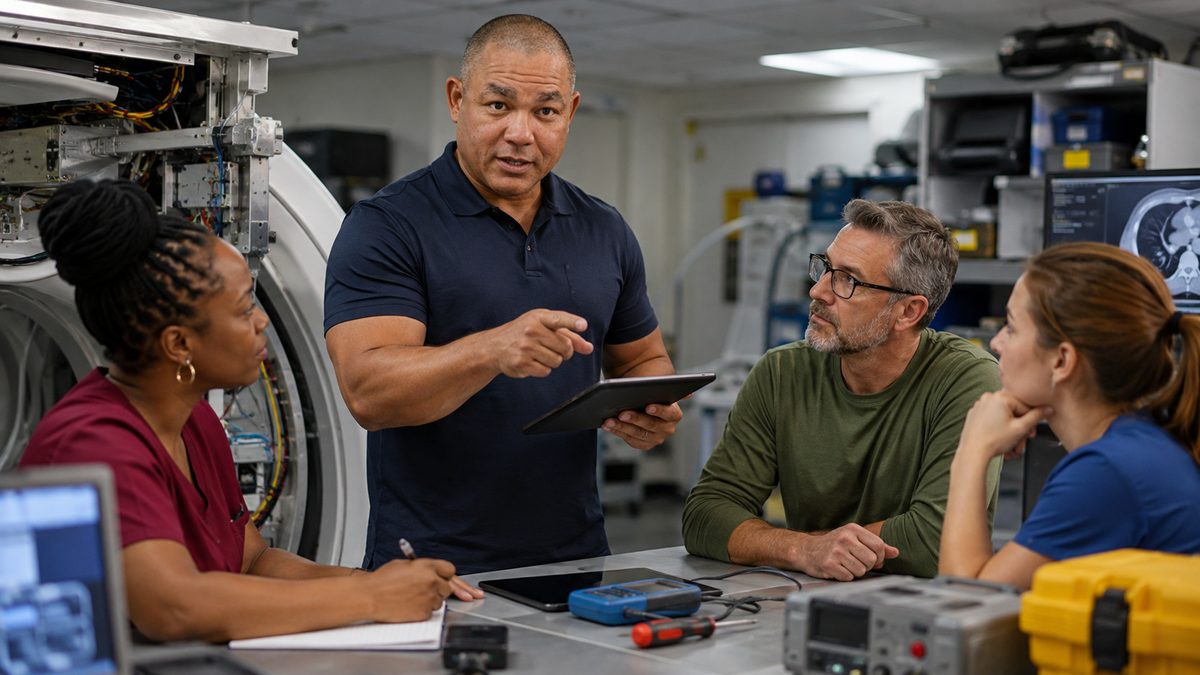 Devin Reviews Imaging Room Maintenance Schedule
