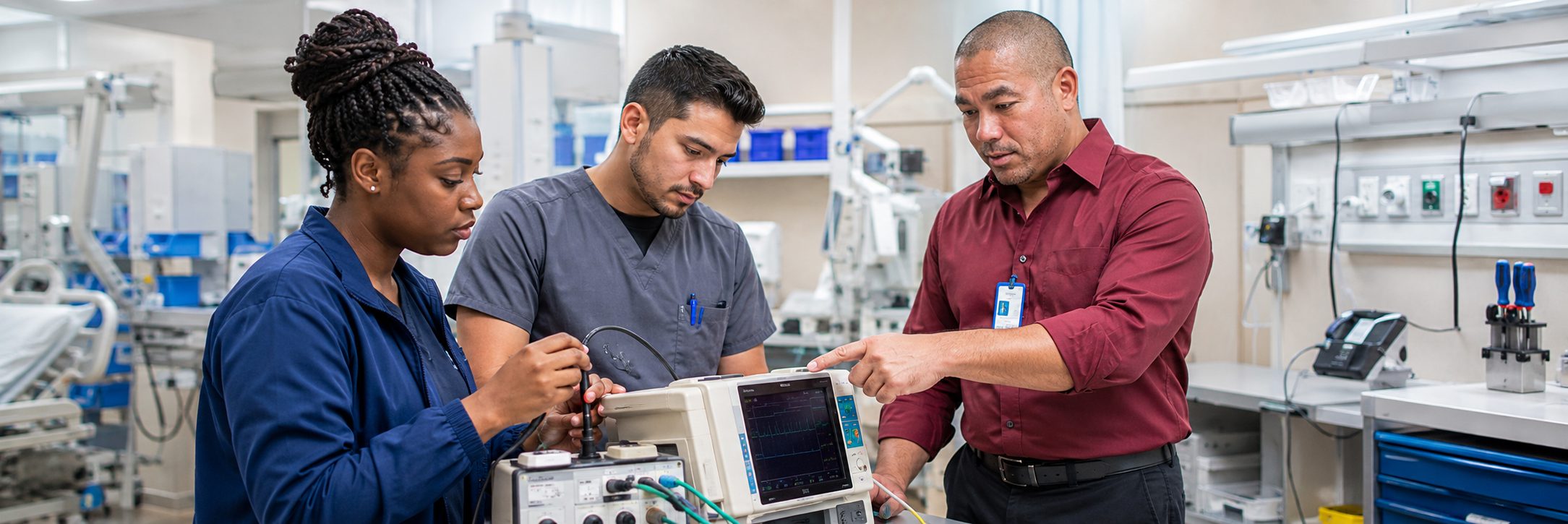 BiomedRx healthcare technology management team delivering healthcare technology management service contracts san francisco