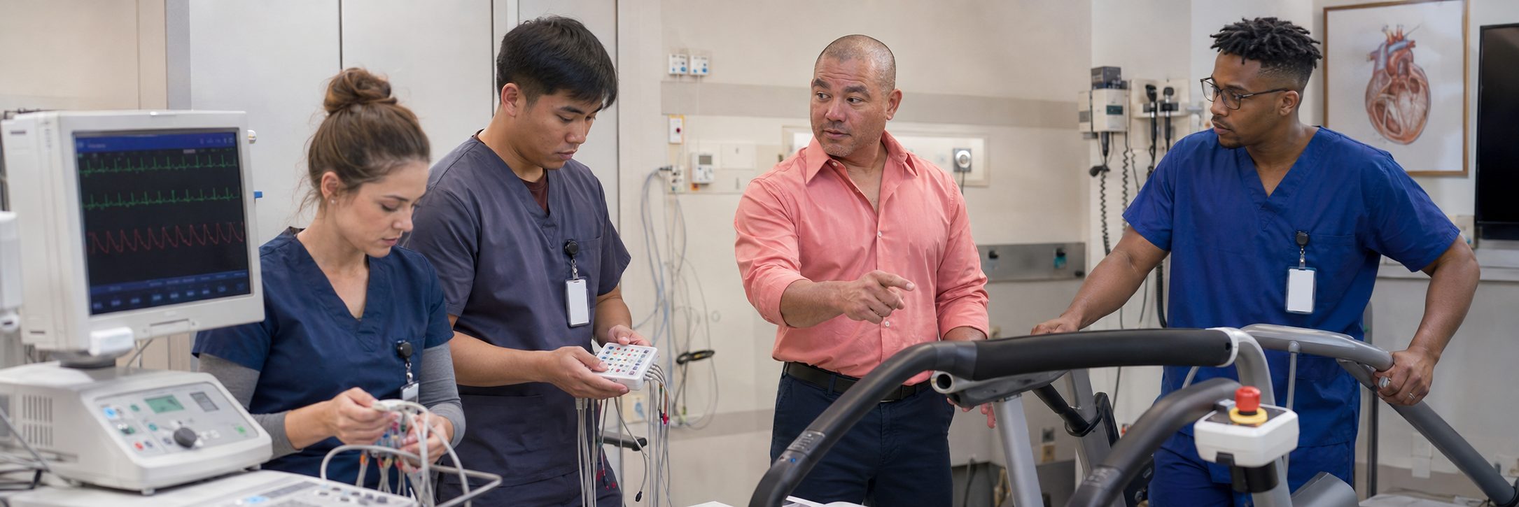 BiomedRx technician performing healthcare technology management service to protect patient safety