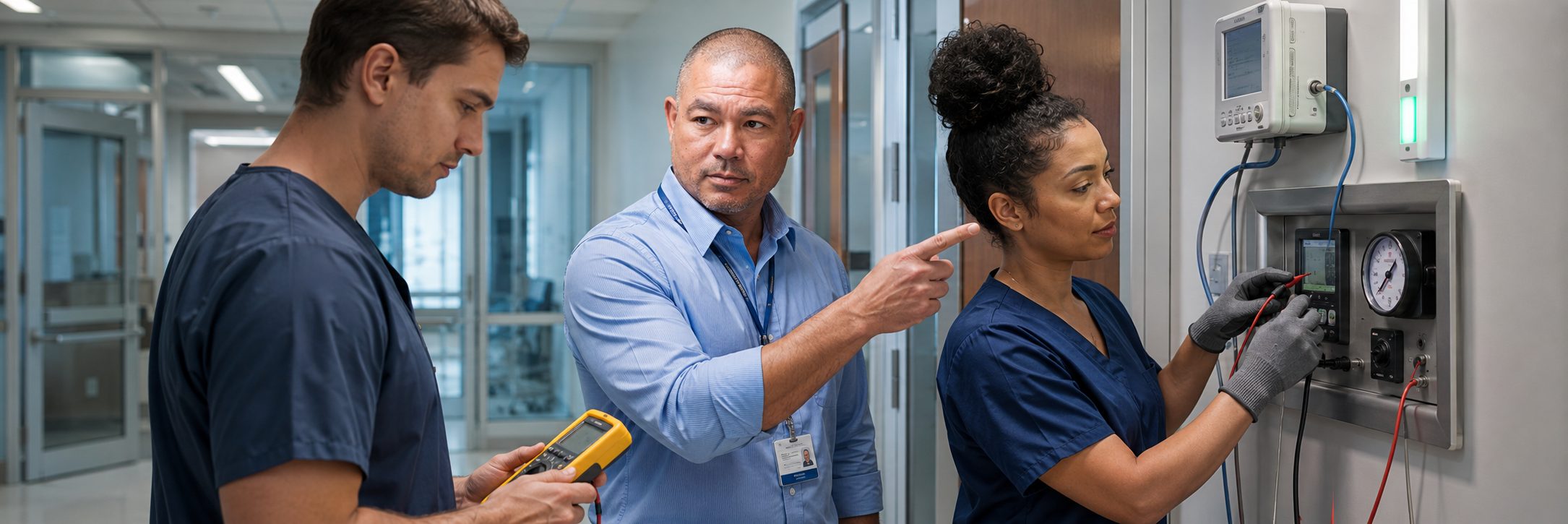 BiomedRx healthcare technology management team delivering healthcare technology management installation