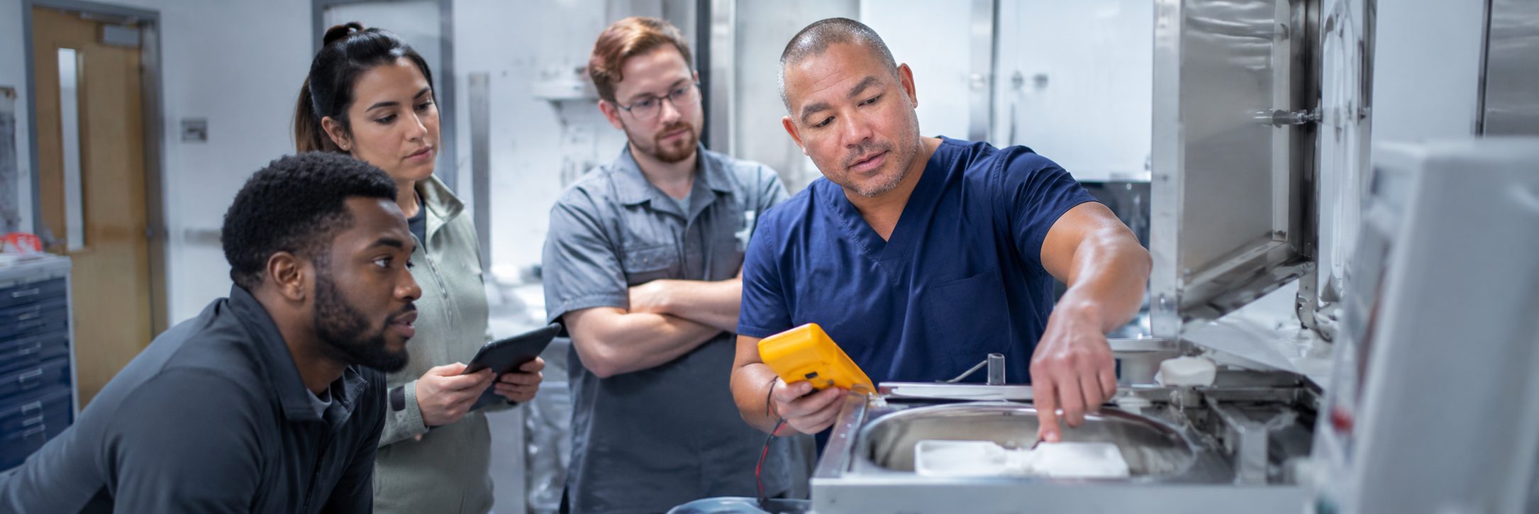 BiomedRx healthcare technology management team delivering healthcare technology management installation