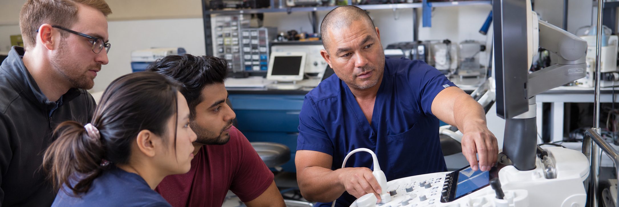 BiomedRx healthcare technology management team delivering healthcare technology management repair