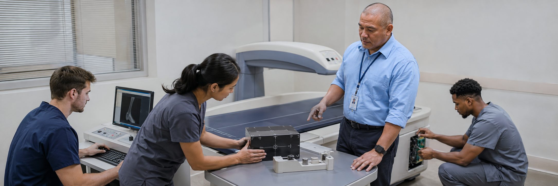 BiomedRx healthcare technology management team delivering healthcare technology management certification