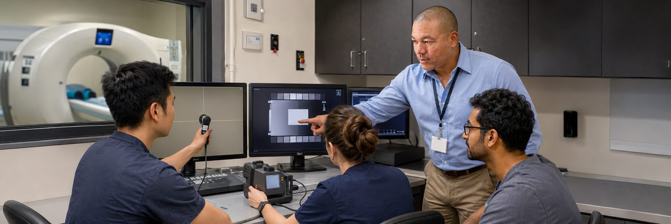 BiomedRx healthcare technology management team delivering healthcare technology management calibration