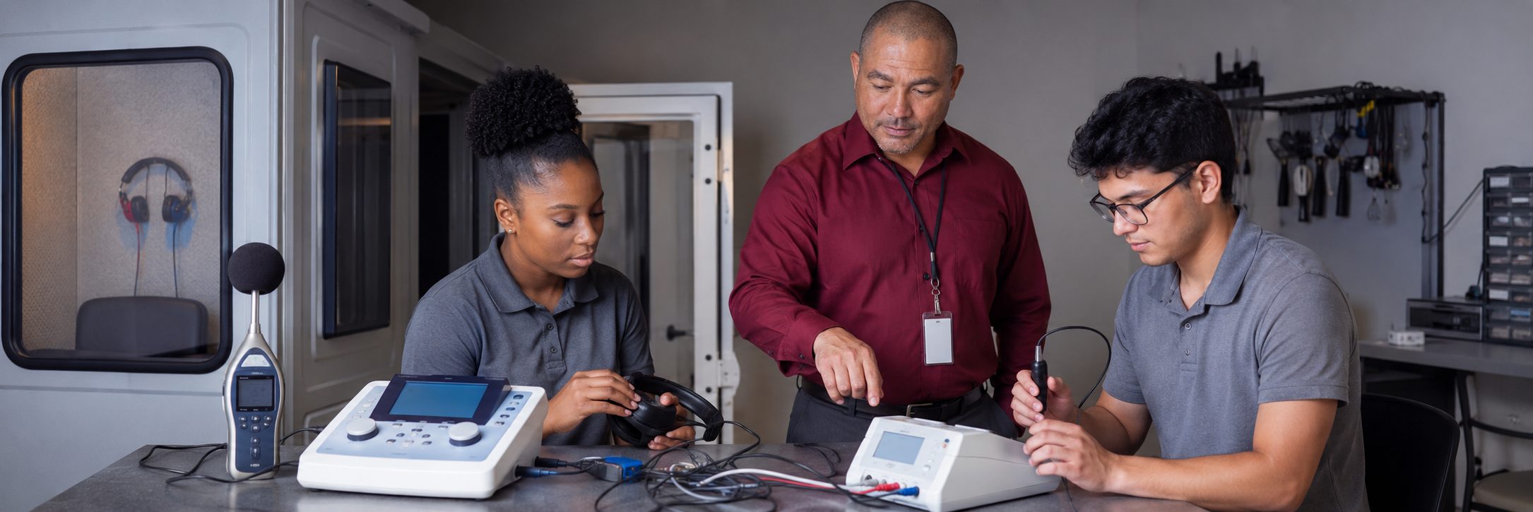 BiomedRx technician performing healthcare technology management service clovis to protect patient safety