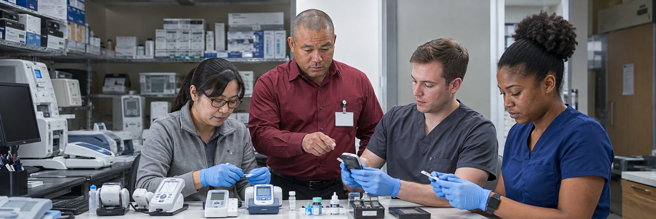 BiomedRx healthcare technology management team delivering healthcare technology management consulting