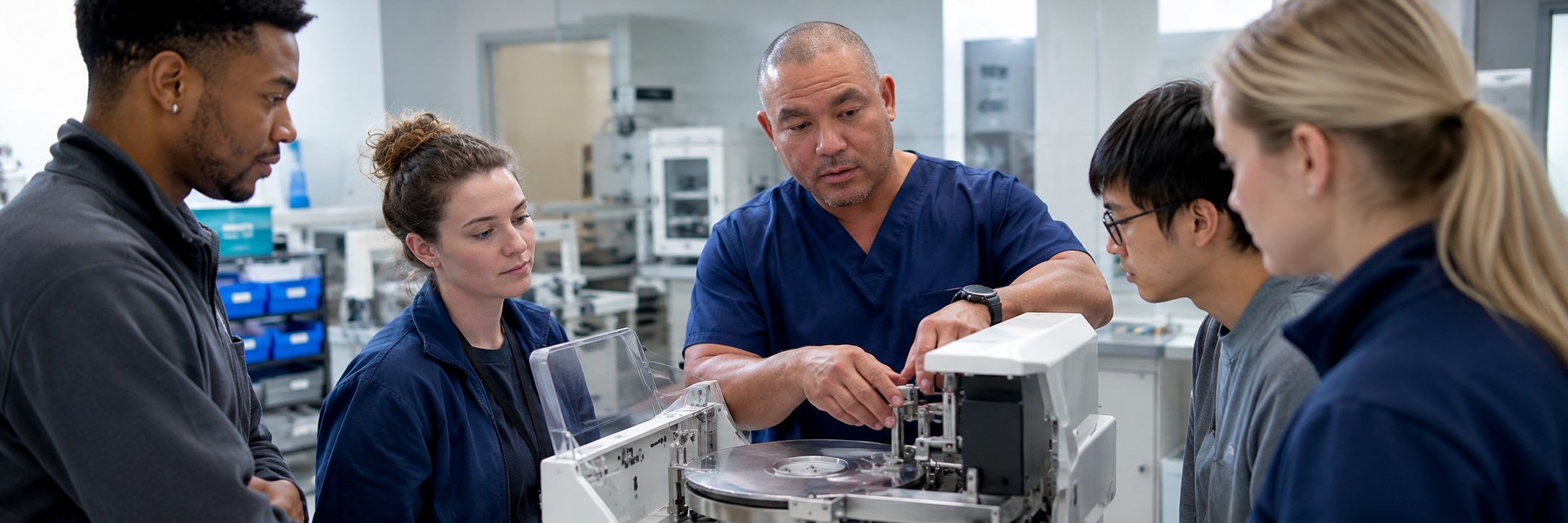 BiomedRx healthcare technology management team delivering healthcare technology management training molokai