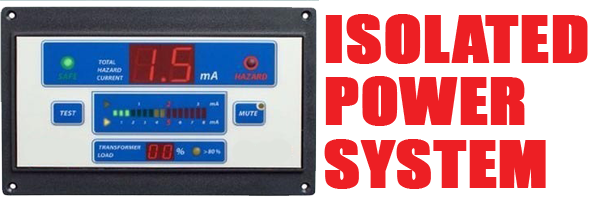 Line isolation monitor for isolated power system testing and electrical safety inspection